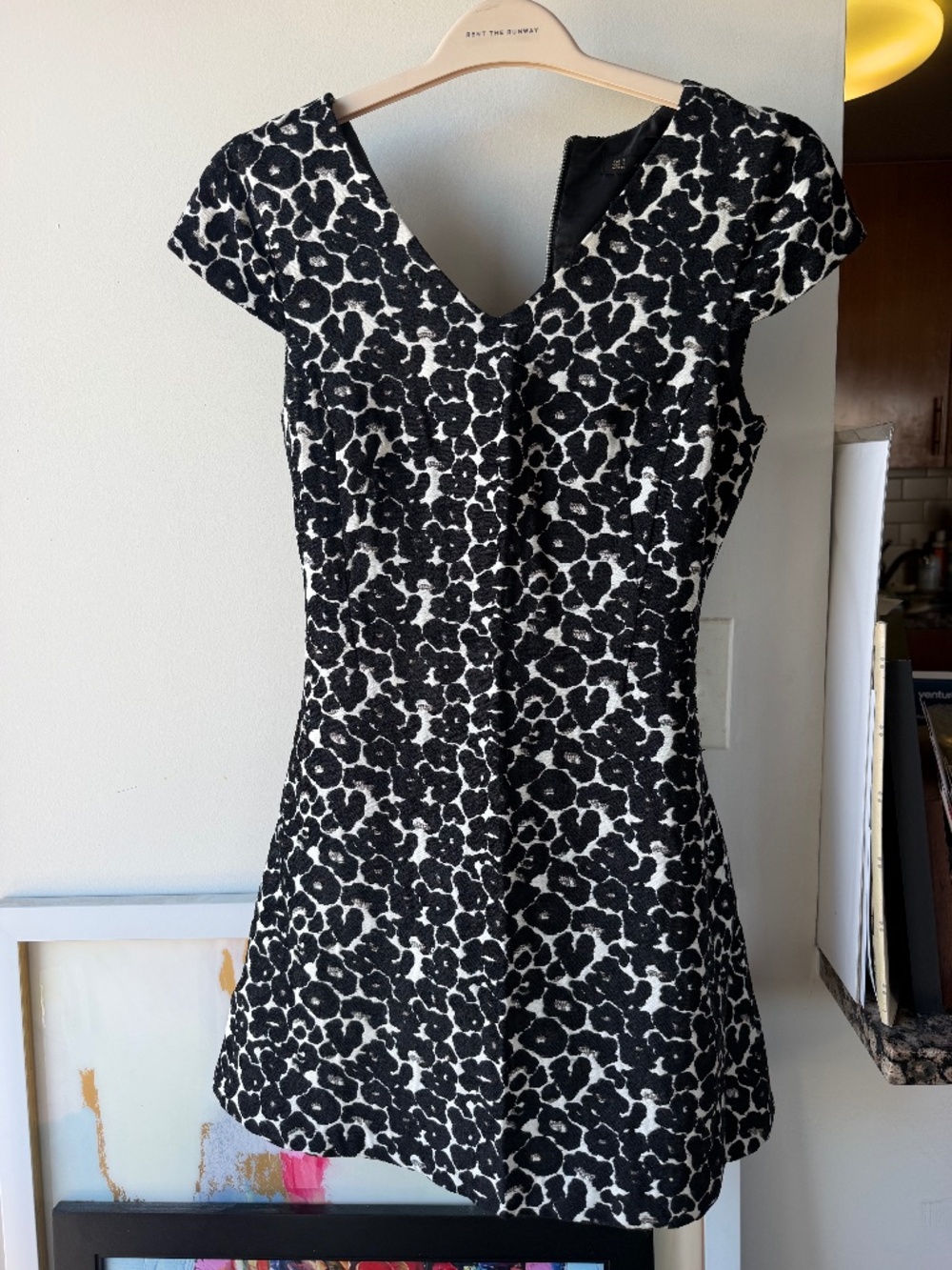 Leopard print zara mini dress